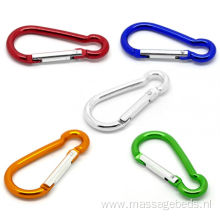 Light duty Colorful Carabiner Snap Hook with Swivel Buckle